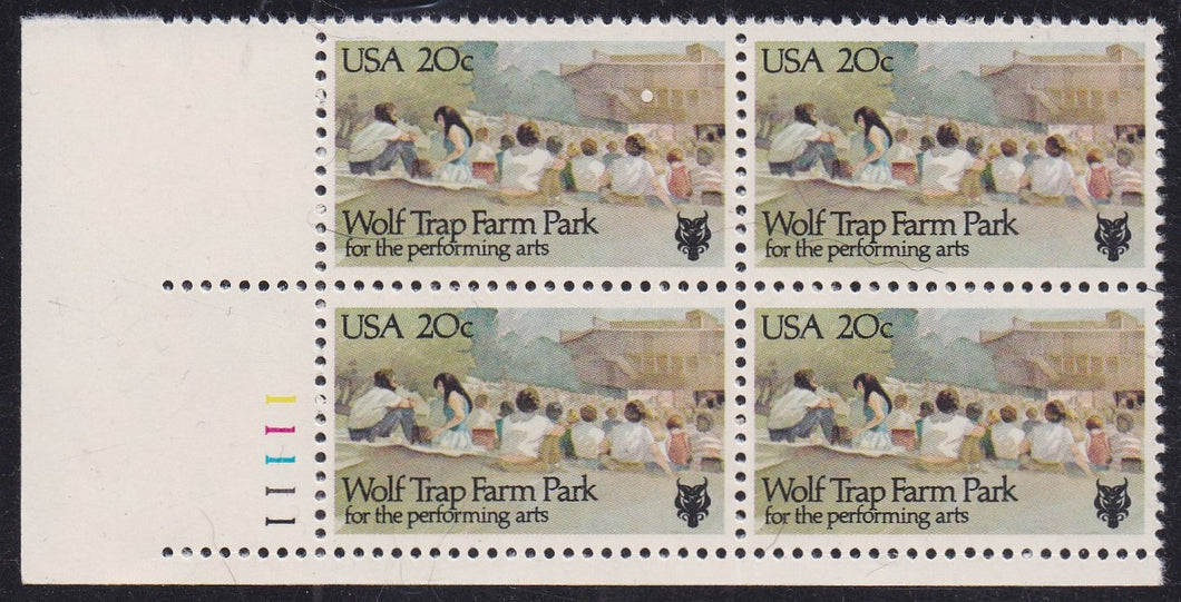 # 2018 (1982) Wolf Trap Farm - PB, LL #11111, MNH