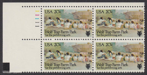 # 2018 (1982) Wolf Trap Farm - PB, UL #11111, MNH