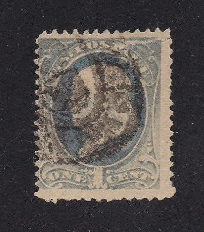 # 206 (1881) Franklin - Used, tear