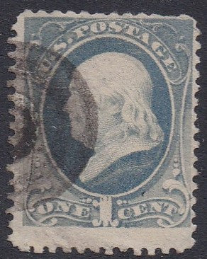 # 206 (1881) Franklin - Sgl, Used, F [2]