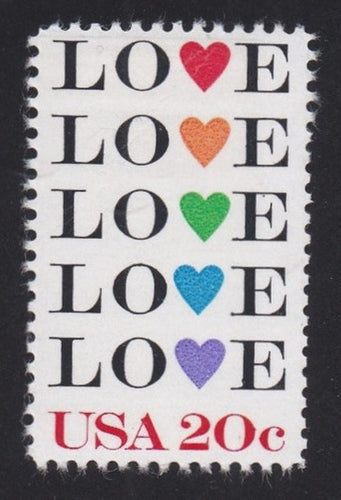 # 2072 (1984) Love - Sgl, MNH