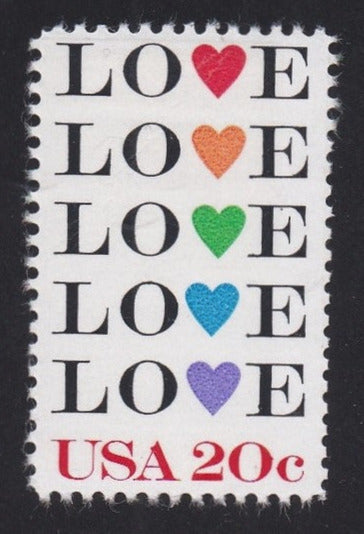 # 2072 (1984) Love - Sgl, MNH