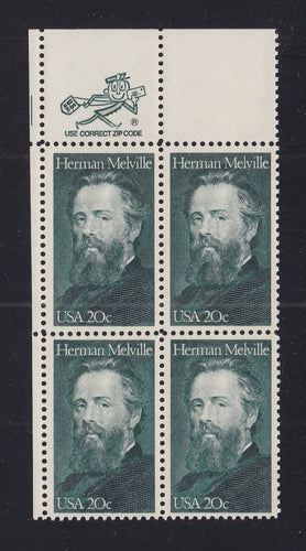 # 2094 (1984) Melville - Mr. Zip, BK/4, UL, MNH