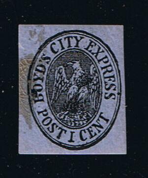 # 20L25 (1866) Boyd’s Local Post - Sgl, MNH [4]