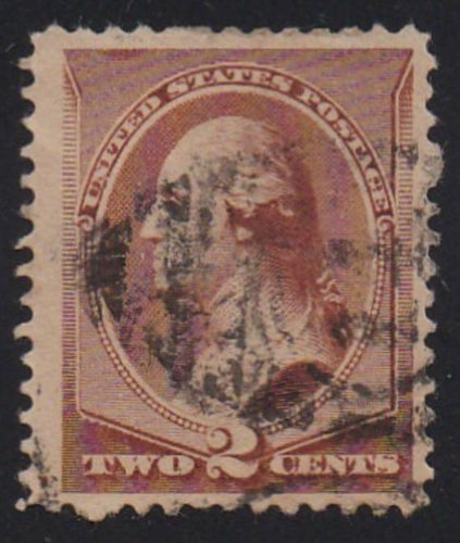 # 210 (1883) Washington - Sgl, Used, VF [1]