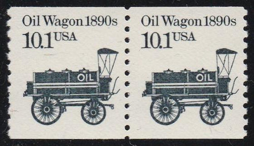 # 2130 (1985) 1890's Oil Wagon - Coil pr, MNH