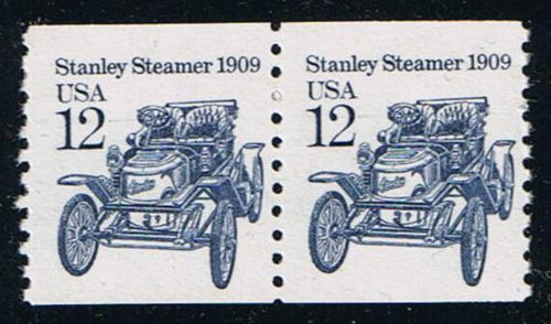 # 2132 (1985) 1909 Stanley Steamer - Coil pr, MNH