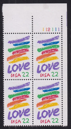 # 2143 (1985) Love - PB, UR #112111, MNH