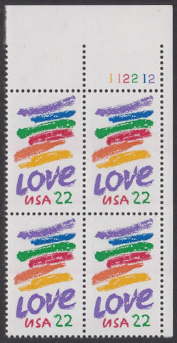 # 2143 (1985) Love - PB, UR #112212, MNH