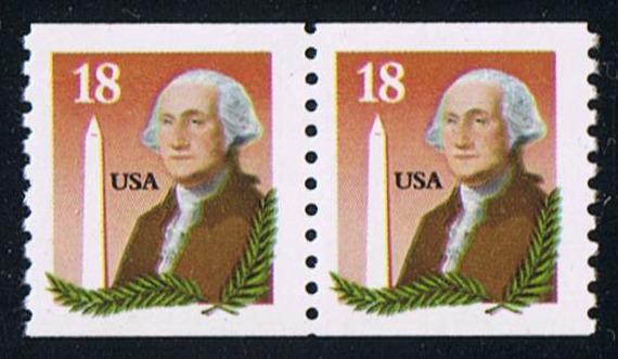 # 2149 (1985) Washington, LGG - Coil pr, MNH