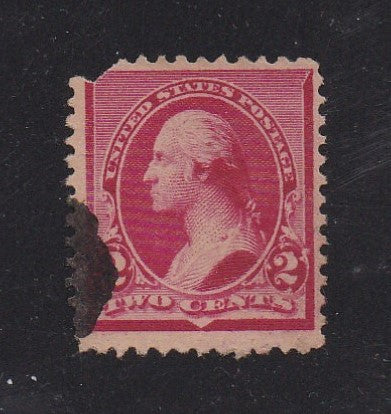 # 220c (1890) Washington - Used, Cap on 2's [2]