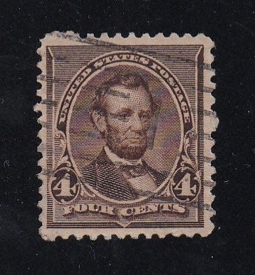 # 222 (1890) Lincoln - Sgl, Used, VF/XF [2]