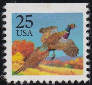 # 2283 (1988) Pheasant dark blue - Bklt sgl, MNH