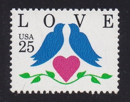 # 2440 (1990) Doves - Sgl, MNH