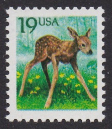 # 2479 (1991) Fawn - Sgl, MNH