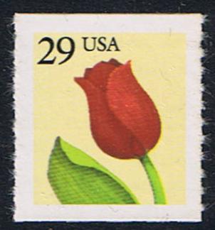 # 2525 (1991) Flower - Coil sgl, MNH