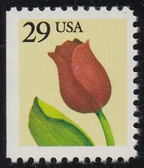 # 2527 (1991) Flower, perf 11 - Bklt sgl, MNH