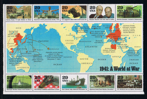 # 2559 (1991) WW II, 1941 - BK/10, MNH