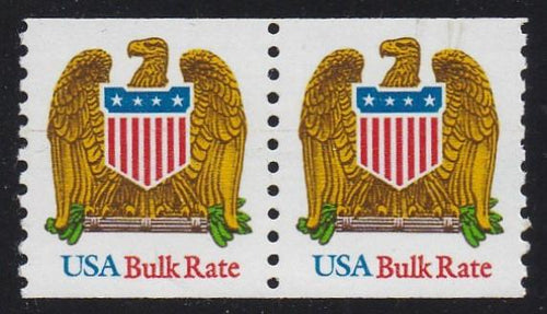 # 2603 (1993) Eagle & Shield, SG - Coil pr, MNH