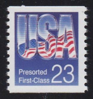 # 2608 (1993) USA, Violet Blue - Coil sgl, MNH