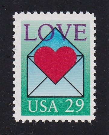 # 2618 (1992) Love - Sgl, MNH