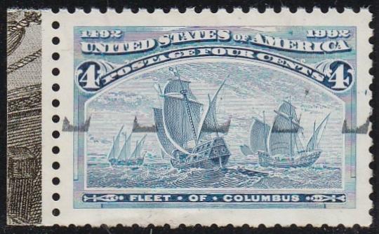 # 2624b (1992) Columbus Voyages - Sgl, Used