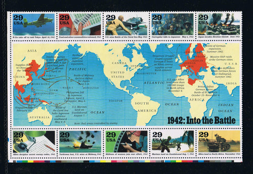 # 2697 (1992) WW II, 1942 - BK/10, MNH