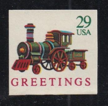 # 2719 (1992) Toy Train - Bklt sgl, MNH