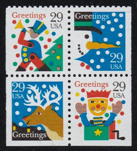 # 2798c (1993) Contemporary Christmas - Bklt BK/4, MNH