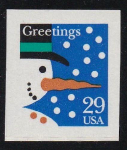 # 2803 (1993) Snowman - Bklt sgl, MNH