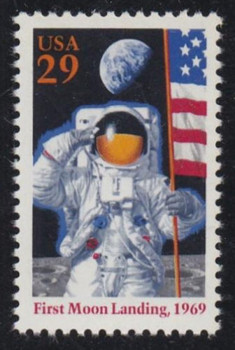 # 2841 (1994) Moon Landing - Sgl, MNH