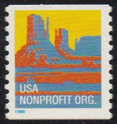 # 2902 (1995) Butte - Coil sgl, MNH