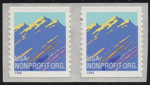 # 2904A (1996) Mountain - Coil pr, MNH