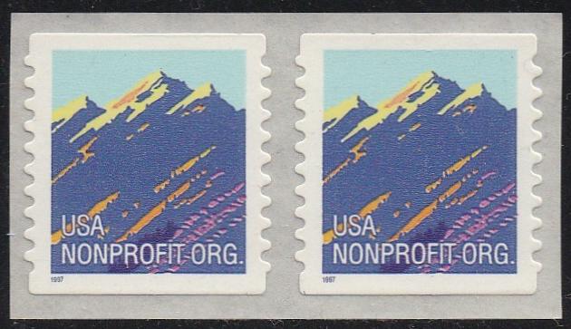 # 2904B (1997) Mountain - Coil pr, MNH