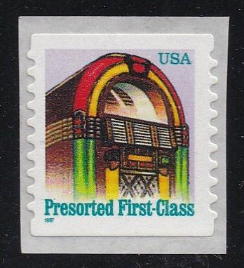 # 2912B (1997) Juke Box - Coil sgl, MNH