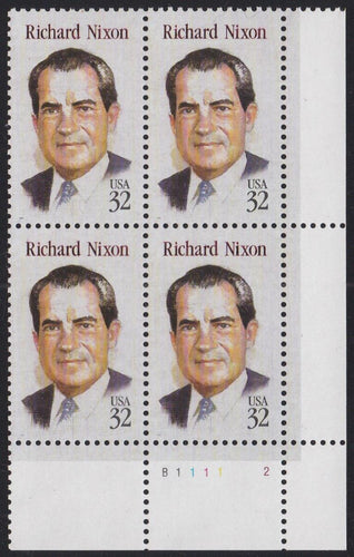 # 2955 (1995) Nixon - PB, LR #B1111-2, MNH