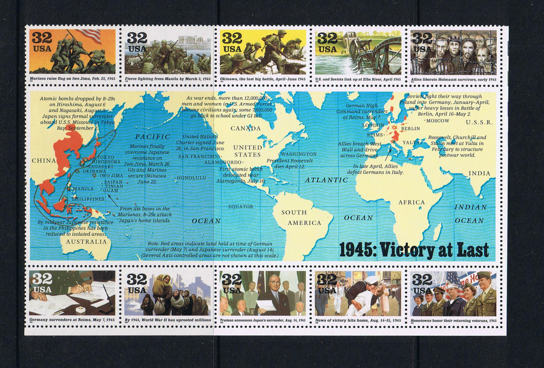 # 2981 (1945) WW II, 1945 - BK/10, MNH