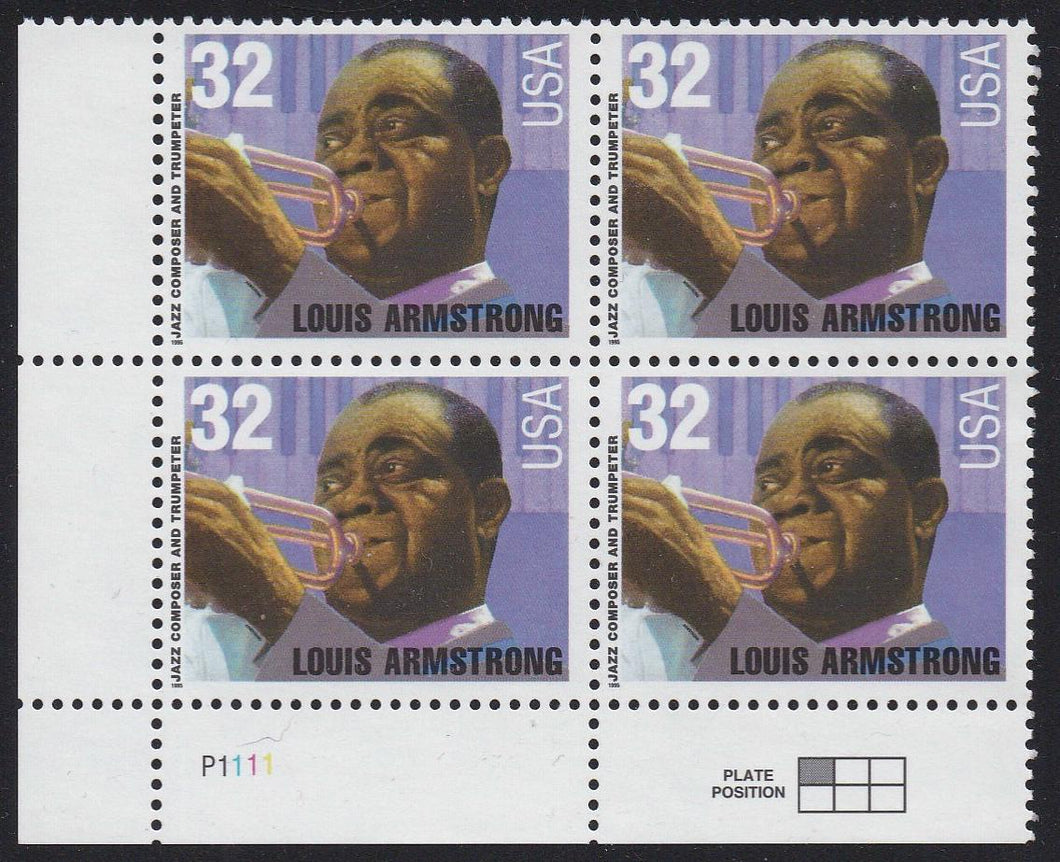 # 2982 (1995) Armstrong - PB, LL #P1111, MNH