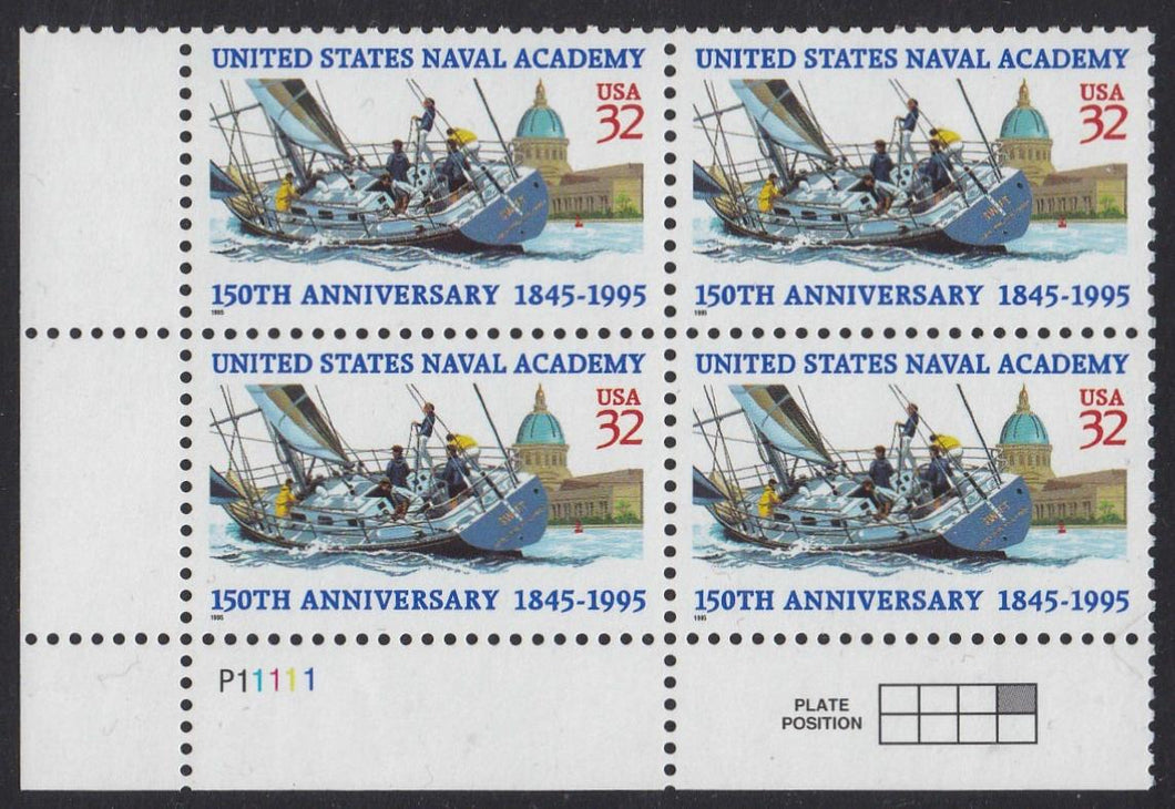 # 3001 (1995) Naval Academy - PB, LL #P11111, MNH