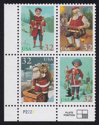 # 3004-07 (1995) Santa - PB, LL #P2222, MNH