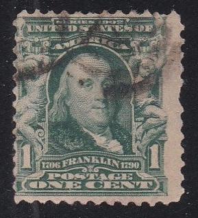 # 300 (1903) Franklin - Sgl, Used [2]