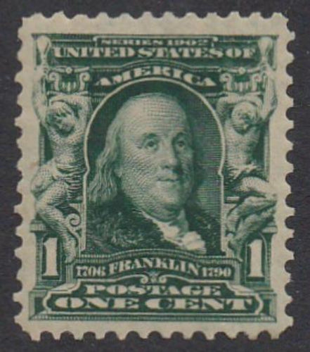 # 300 (1903) Franklin - Sgl, MNH, XF