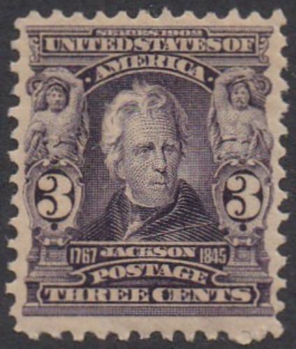 # 302 (1903) Jackson - Sgl, MNH