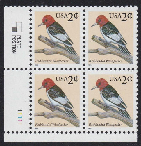 # 3032 (1996) Woodpecker - PB, LL #11111, MNH