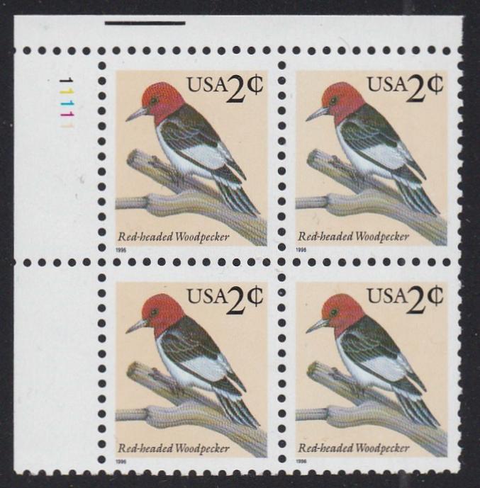 # 3032 (1996) Woodpecker - PB, UL #11111, MNH