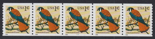 # 3044a (1996) Kestrel, large date - PS/5, #1111, VF MNH