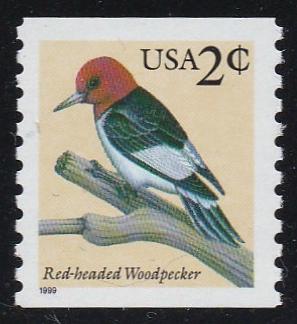 # 3045 (1999) Woodpecker - Coil sgl, MNH