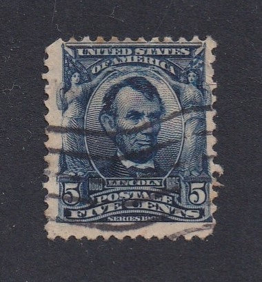 # 304 (1903) Lincoln - Sgl, Used [2]