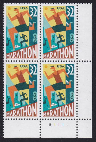 # 3067 (1996) Marathon - PB, LR #B1111, MNH