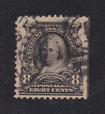 # 306 (1902) Martha - Sgl, Used [1]